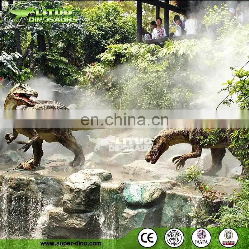 park entertainment emulational mechanical dinosaur