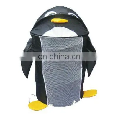 cute cartoon laundry mesh basket house organizer holder hamper