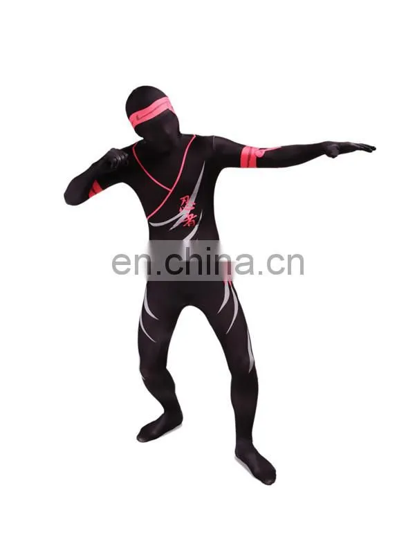 Ninja Costume Adult Full Body Suit 2nd Skin Zentai Halloween Fancy DressJapanese