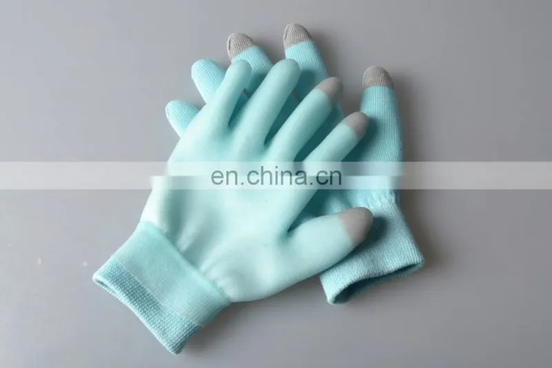 Moisturizing Spa Gloves Moisturizing Gel Gloves Gel Line with Essential Oils and Vitamin E #MG-02
