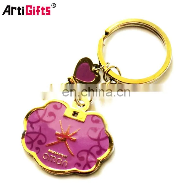 Handmade custom make your own charm diy multi ring keychain