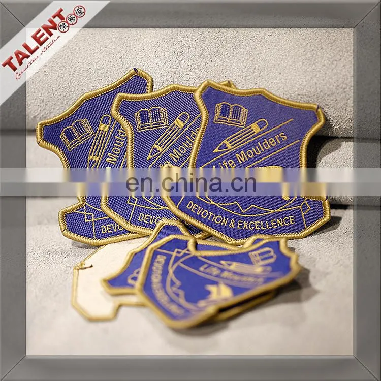 The Best and Cheapest embroidery patches shoes logo badge shirt badges From China supplier