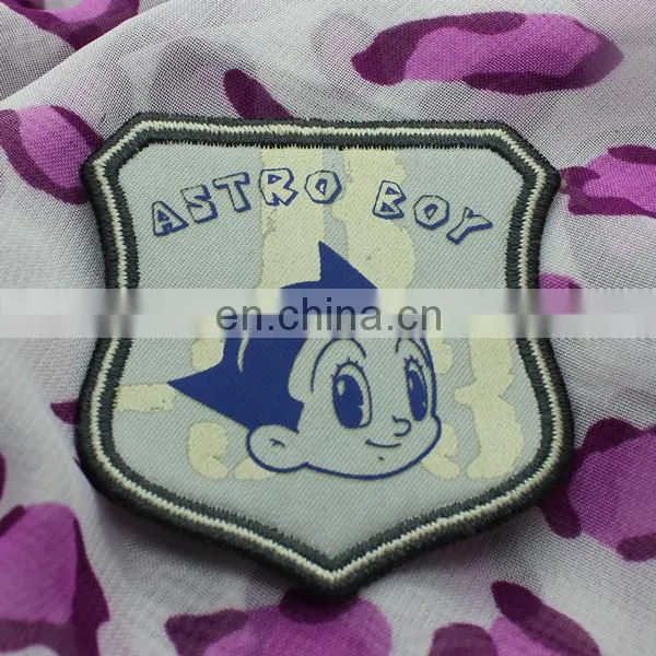 embroidery patch soccer logo backing glue