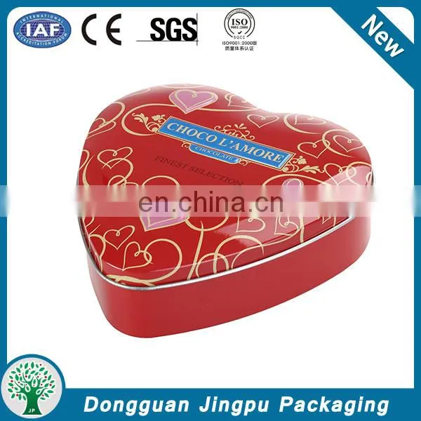 Vintage Heart Shape Tin Box, Perfect For chocolate decor , Cookie Tin Heart Shape for girlfriend gift