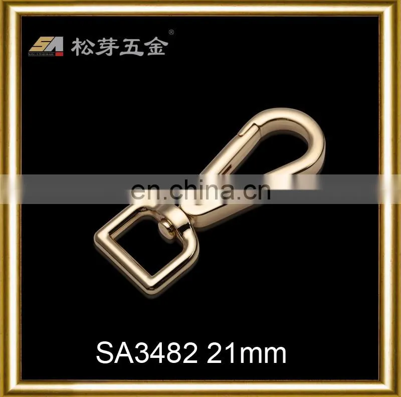 Color plating high quality metal snap hook