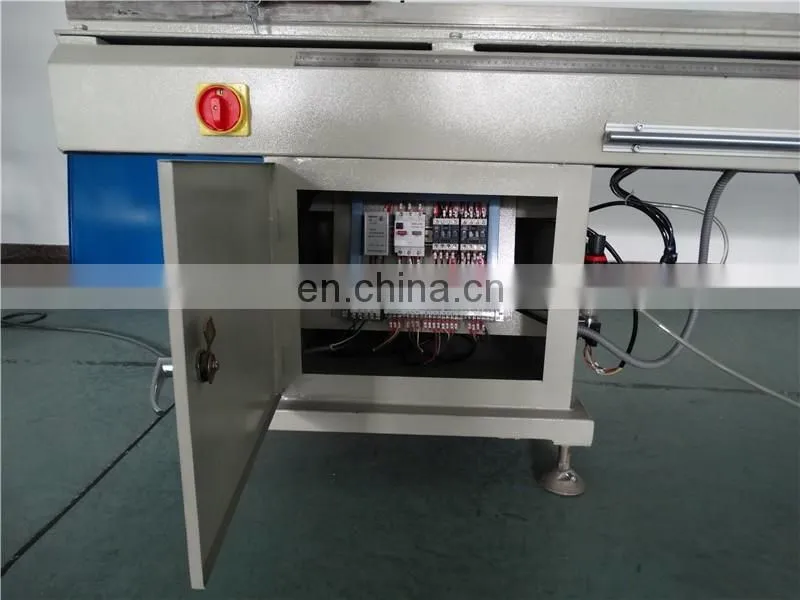 SJZ2 Double Head PVC Window Making Machine/upvc window portable cutting saw
