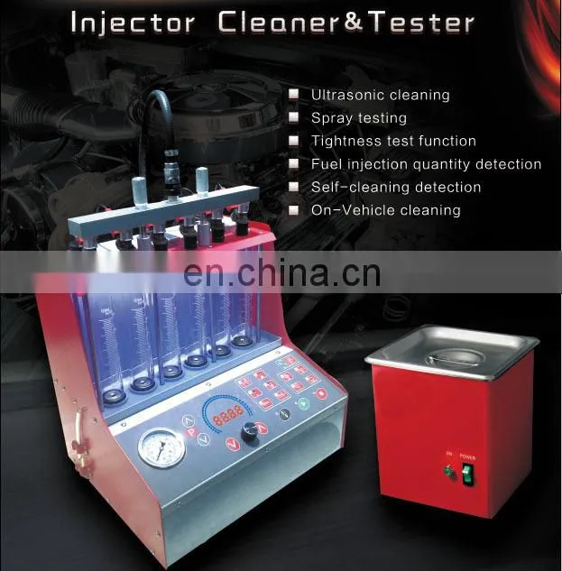 JH-601A high quality 6 cylinders ultrasonic injector cleaner and tester high quality equally with l-aunch