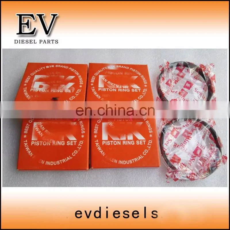 Alfin type S4L S4L2 piston and piston ring set for Mitsubishi genset