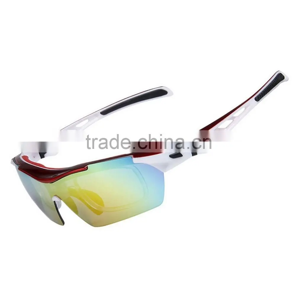 Sports Sunglasses Polarized Anti-UV Cycling Glasses With 5 Interchangeable Lenses