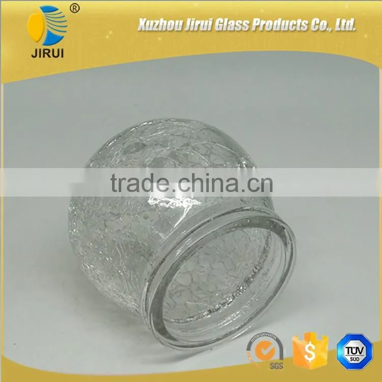 clear wide-necked quenching lamp shade