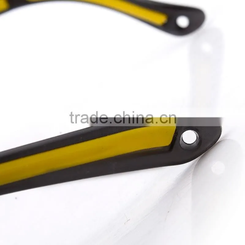 Patented Safety Glasses Shatterproof Eye Protection Rubber Temples Scratch Resistant Lenses For Welding Wookworking Hunting