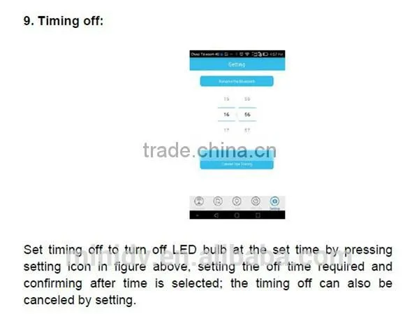 AC100-240V Working Voltage E27/B22 Base RGBW LED Bluetooth Bulb Speaker with Free Controlling APP for Android & IOS Smartphones