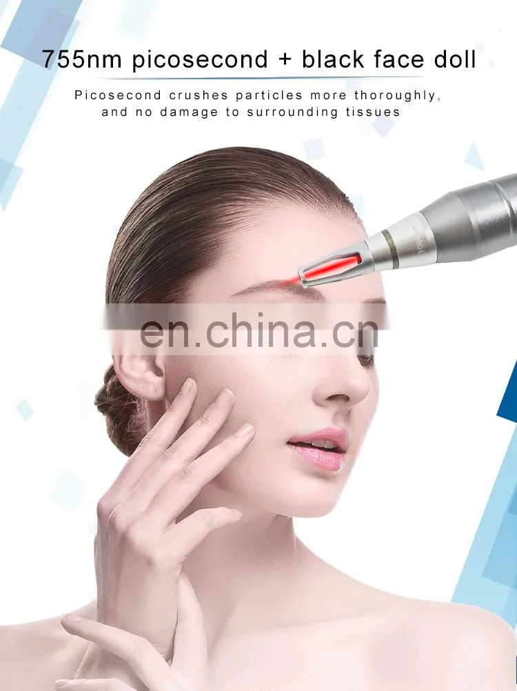 808 Diode Laser Hair Removal Device 755nm Picosecond Laser Skin Rejuvenation Tattoo Removal Black face doll Beauty Equipment