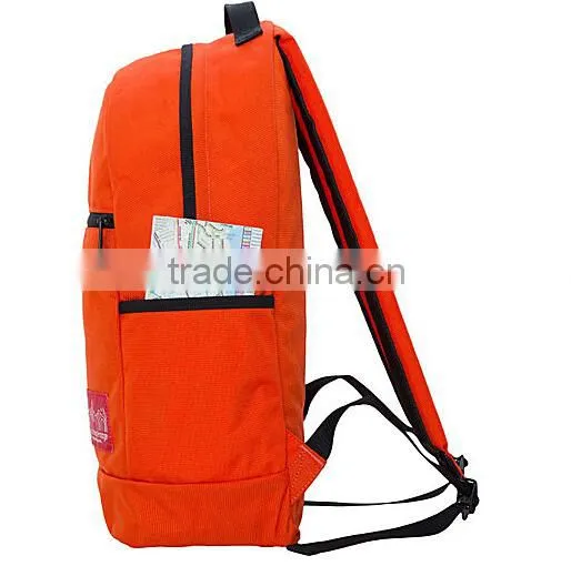 promotional cheap womens backpack with two zippered