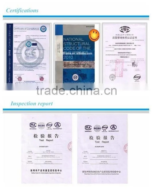 Free design prefabricated space frame function hall