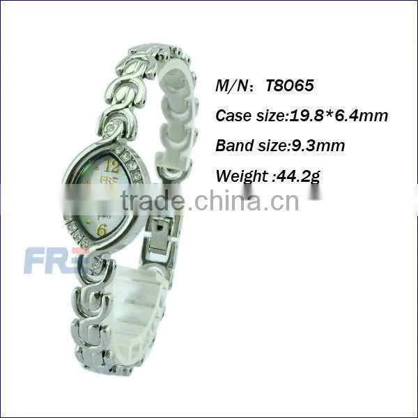 mobile phone watch automatic watch quartz stainless steel watch back water resistant(T8065)