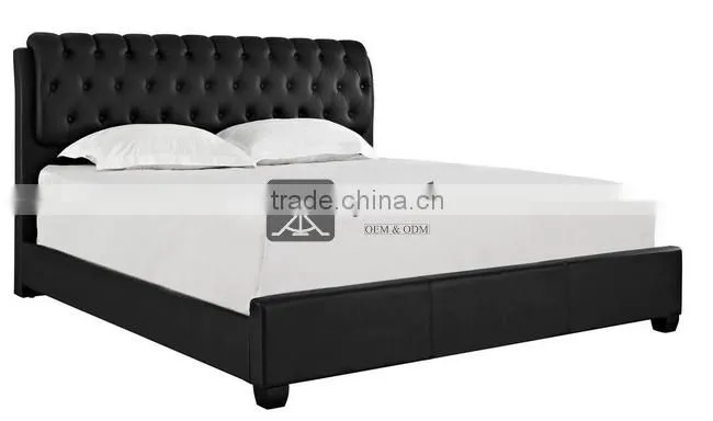BE-135 2016 Golden Supplier King Size Bed Design