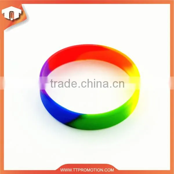 High qualtiy cheap hand bracelet silicone wristband rubber bracelet for gift