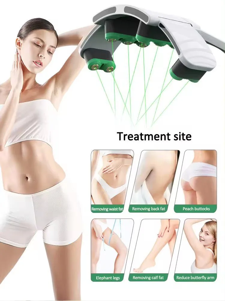 10d Laser Body Shape Machine Slim Cold Laser Therapy Device 10d Maxlipo Master 532nm Laser Machine