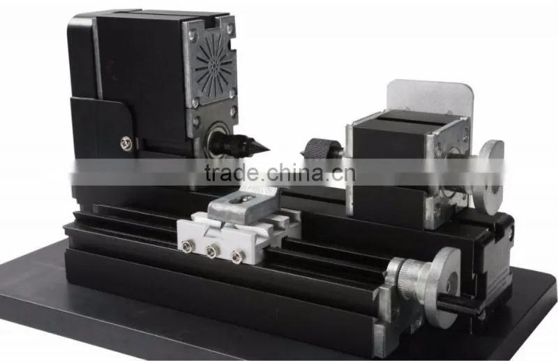 China supplier newest design 60w Mini Metal Wood-turning Lathe for hobby model maker