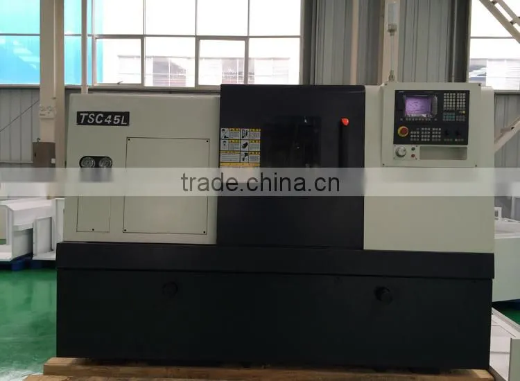 CNC turning center cnc slant bed lathe machine with hollow hydraulic chuck TSC45L