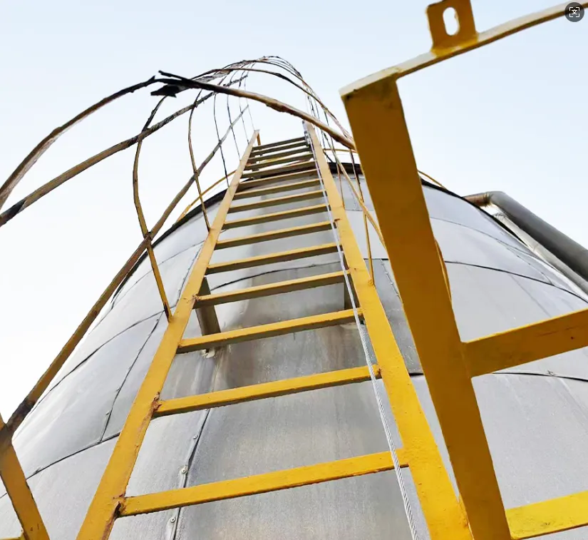 lifeline on storage tank