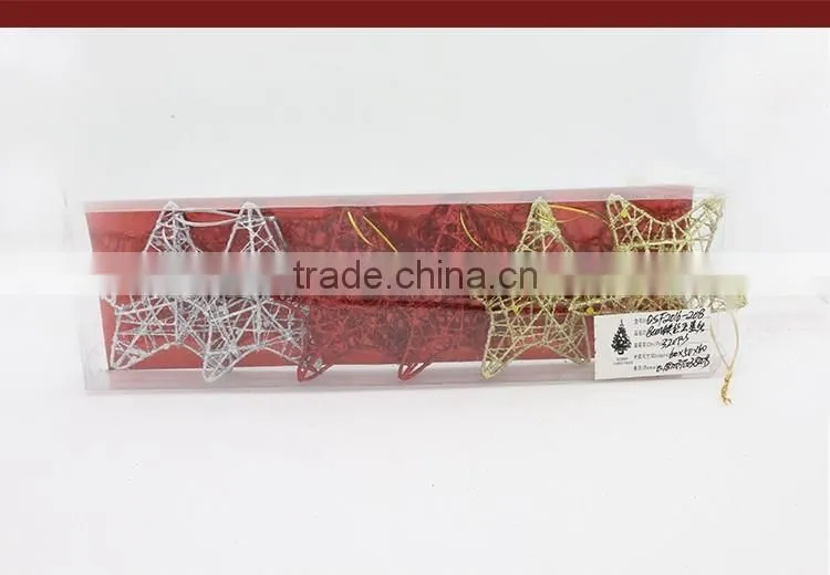 Metal Star Christmas Tree Hanging Decoration