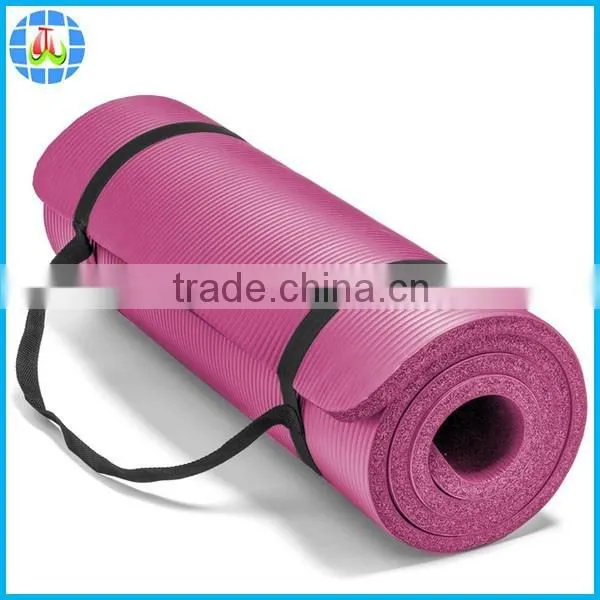 72'x24' extra thick high elastic nbr foam yoga mat with custom logo