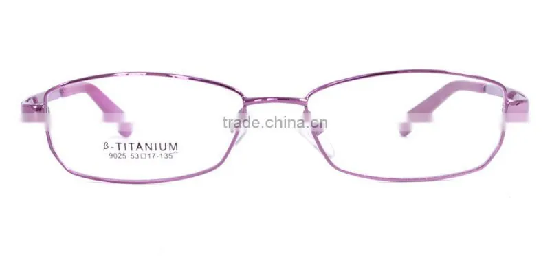 Women eyewear china and new model eyewear frame glasses by memory material
