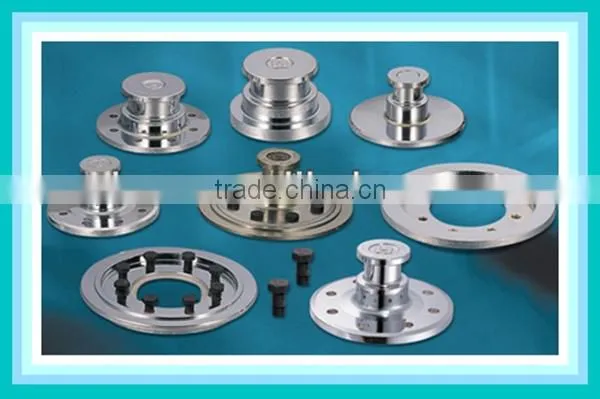 assembled 3.5" king pin spare parts for semi trailer