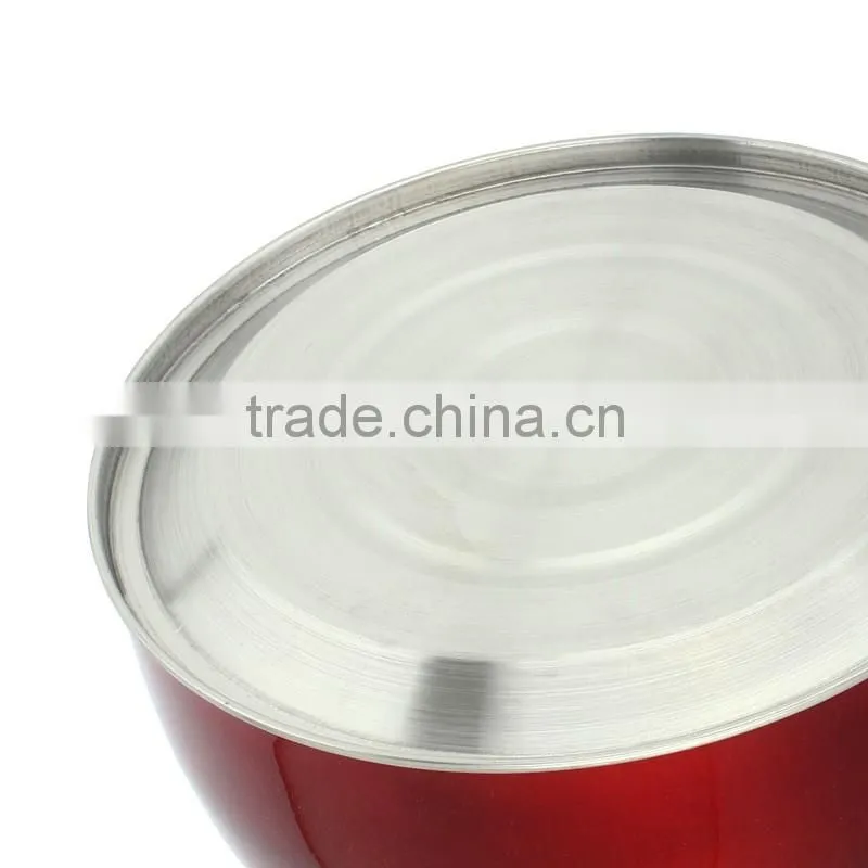 Red color korean stainless steel water pot / tea kettle