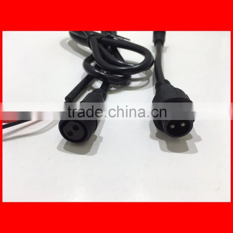 High Quality LED Strip Water Reslstant Wire 0.5mm 2 Pin Waterproof Cable Lead
