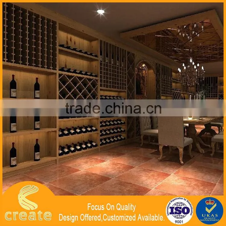 Red wine display cabinets and liquor rack stand for living home storage display/exhibition