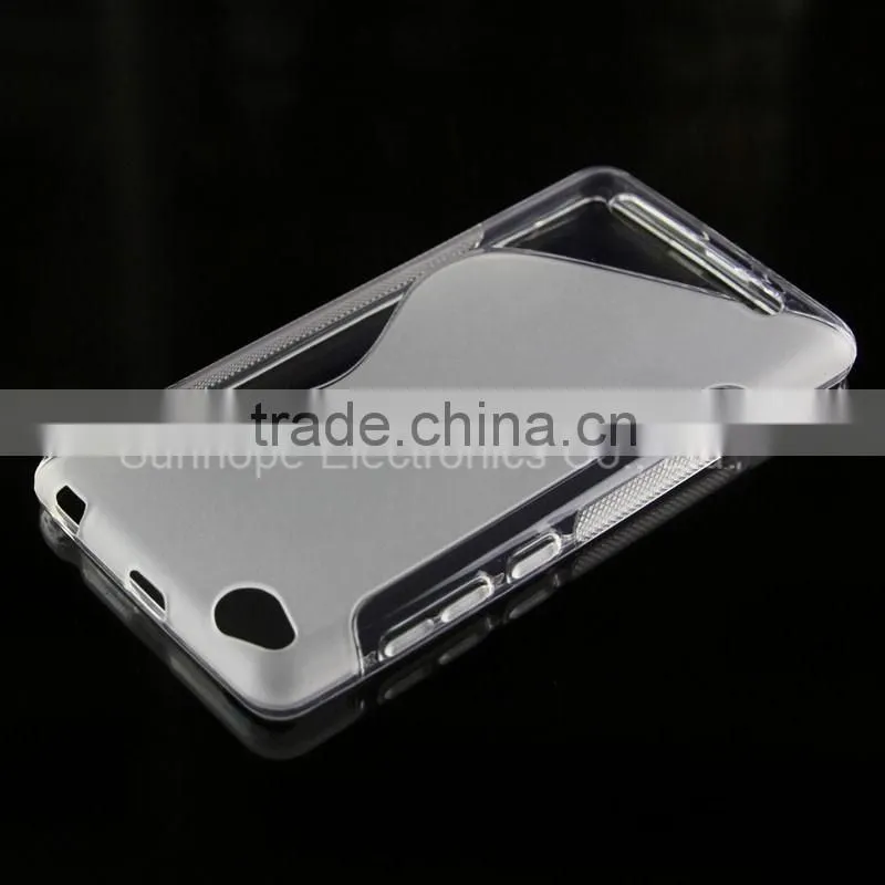 wholesale alibaba wave design glossy design tpu cell phone case for redmi 3 xiaomi