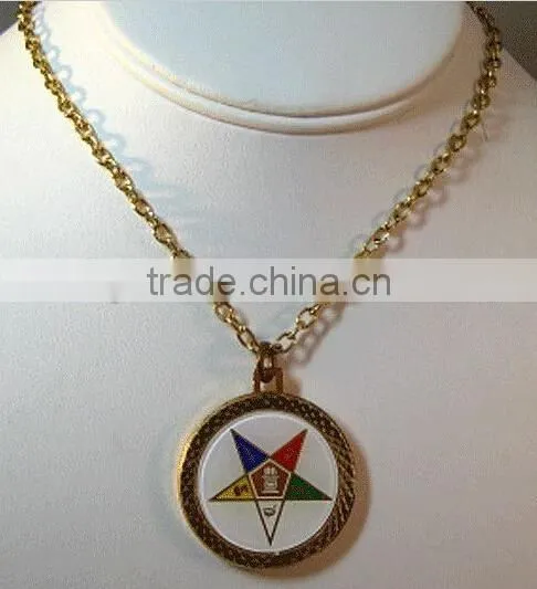 Eastern Star Gold Necklace OES charm necklace jewelry