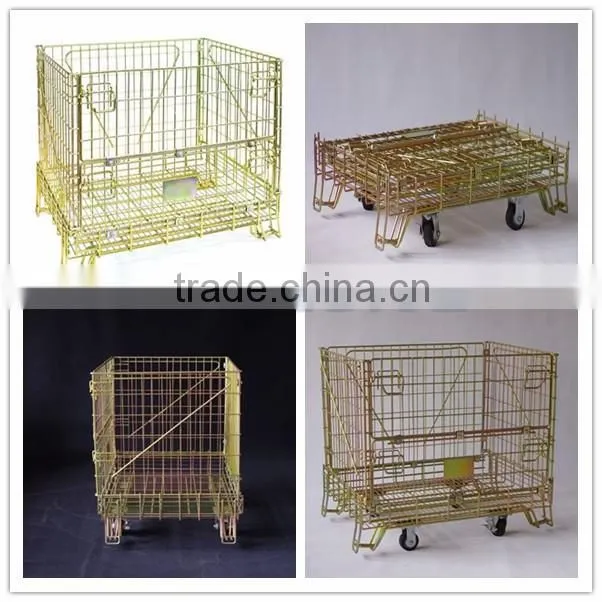 Good sale medium duty collapsible cargo forklift safety cage