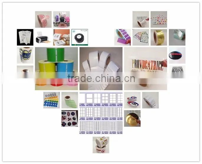 permanent glue adhesive label for cosmetic with high quality