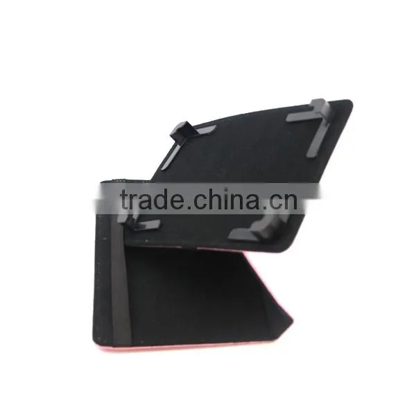flannel PU Leather case for Apple IPAD/IPAD mini/Tablet,can be rotated and folded