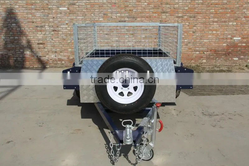 Painted box/utility/cage trailers