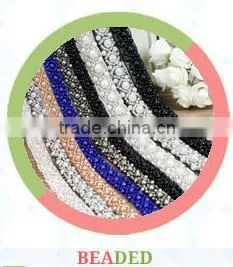 Regular design voile lace fabric Nigerian chemical lace