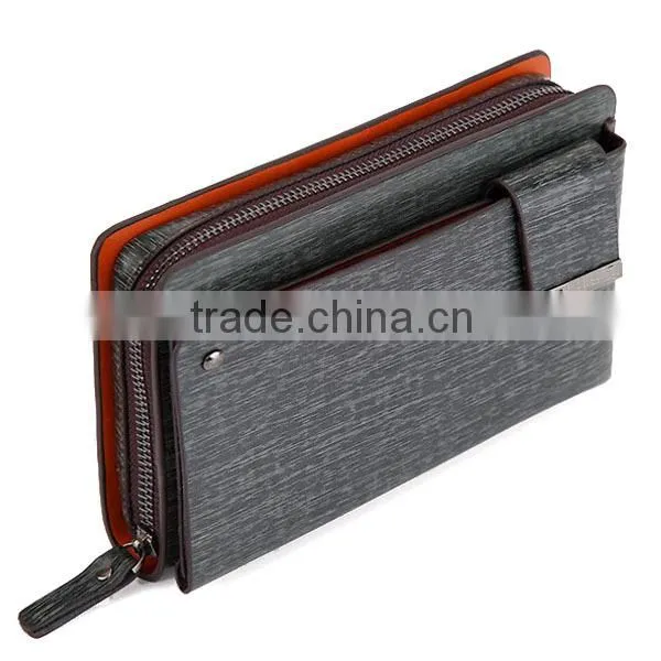 leather organizer fancy brand clutch wholesale wine purse