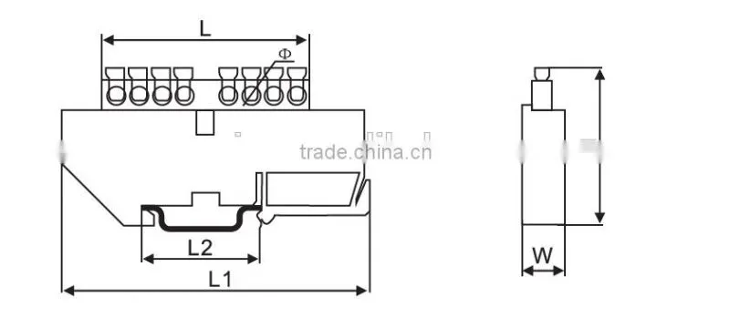 Brass Terminal Block