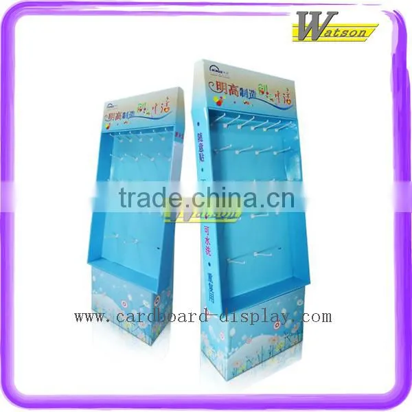 Supermarket Promotion Accessory Floor Paper Hanging Display