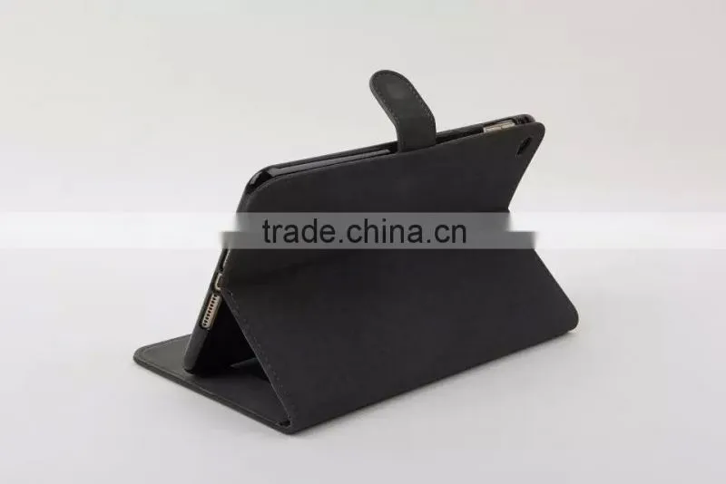 Squirrel Grain Leather Flip Case for iPad mini 4 Wallet Cover Case with Card Slot MT-5298