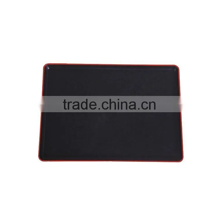 Serving plastic tray black