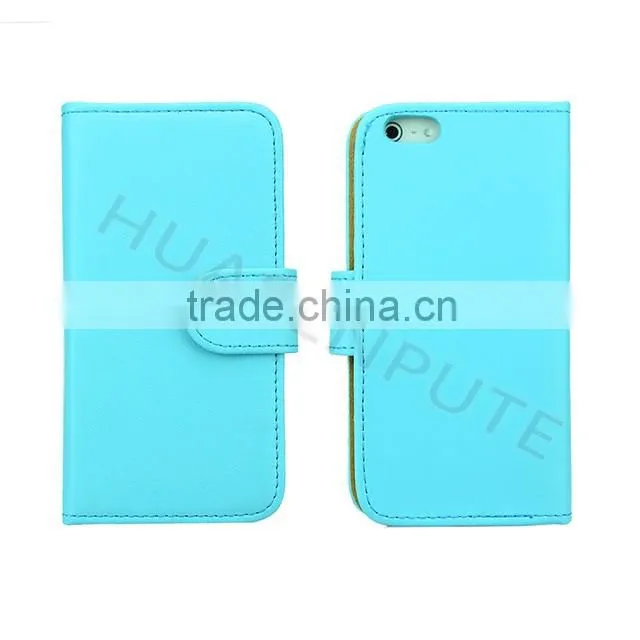 2016 Hot Selling Wallet Case Fip Leather Case With Card Holder For iPhone 5/5s