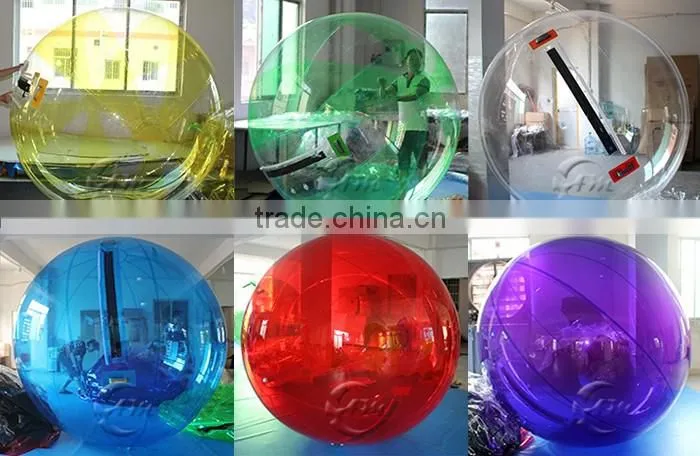 Fashionable water sports giant inflatable floating water ball