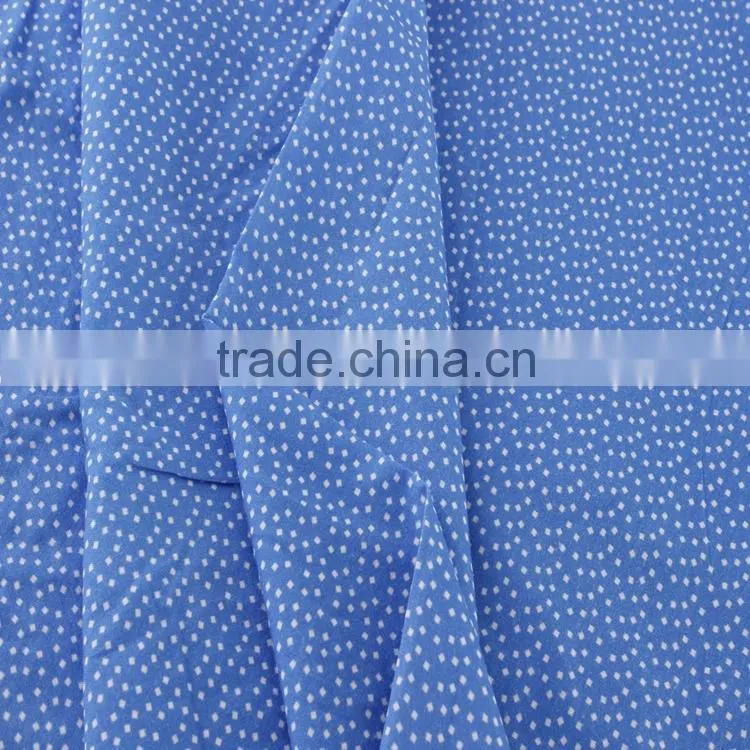 high quality product of woven textile poplin cotton fabric printed dots