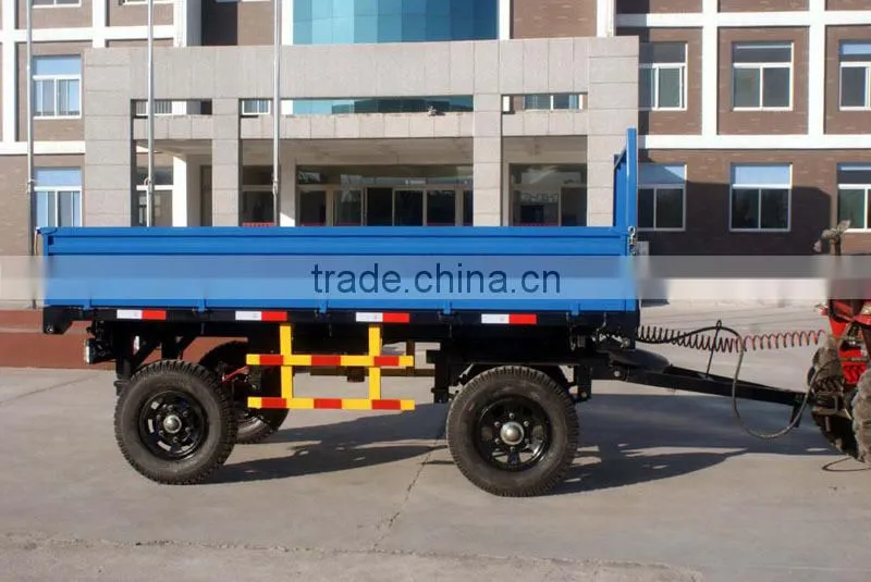3 ton trailer with crane tractor trailer