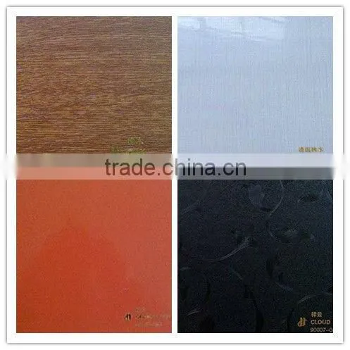 pvc vinyl pvc/high gloss furniture foil/wood grain decorative foil